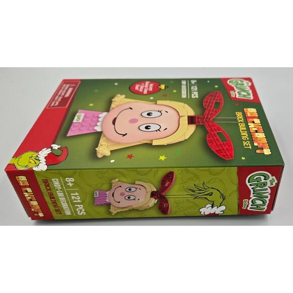 Brickcraft Cindy Lou Who Decoration Building Set String and Stand Included NEW - Picture 3 of 6